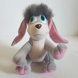 Anastasia Pooka Plush Vintage 90s Puppy Dog 8" Fox with Flapping Ears